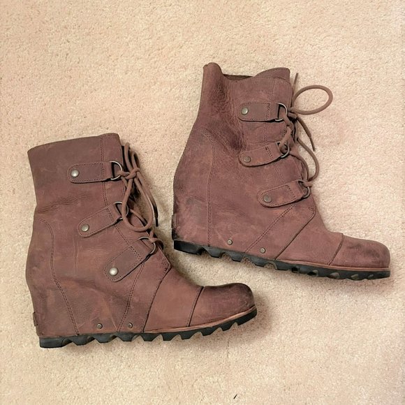 Sorel Joan of Arctic Wedge Mid Booties, Size 10 - Picture 7 of 11